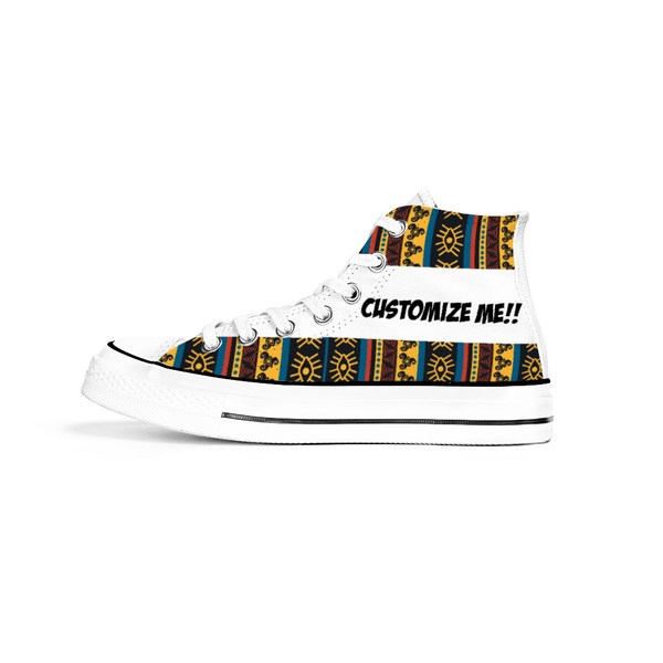 Custom Shoes Unisex High Top Canvas Shoes