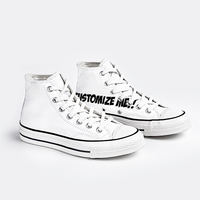 Custom Shoes Unisex High Top Canvas Shoes