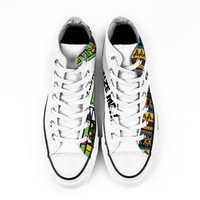 Custom Shoes Unisex High Top Canvas Shoes