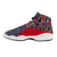 Afro Unidad Panama Sneakers Jordan 13 Style Shoes