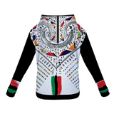 Plush Spun Velvet Warm and Soft Hooded Sweatshirt with Pockets