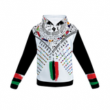 Plush Spun Velvet Warm and Soft Hooded Sweatshirt with Pockets