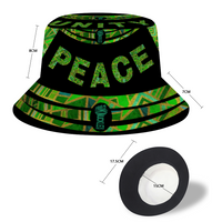 Peace & Unity Bucket Hat by Raysheo