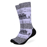 Free The Youth Long Socks Black Heel