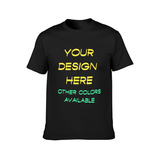 Custom T-Shirt Front and Back Print Direct-to-Garment Color