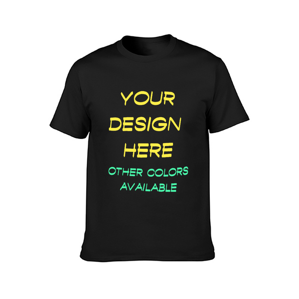 Custom T-Shirt Front and Back Print Direct-to-Garment Color