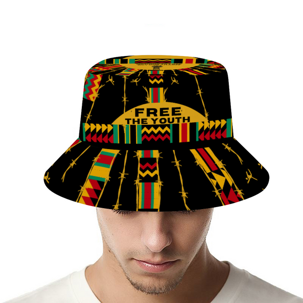 FunkyFresh Bucket Hat Free The Youth Sun Cap Outdoor Hiking/Fishing –  ProjectKnuckleHead