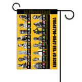 Kings of the Afro Diaspora Flags (3 Sizes) 35" x 59"/ 28" x 40"/  16" x 30" Afro Unidad