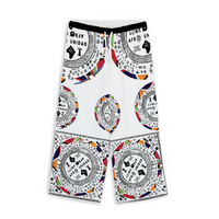 Afro Unidad Silk Baggy Pants Culottes