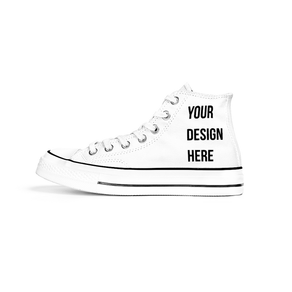 Custom Shoes Unisex High Top Canvas Shoes