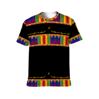 Kente Free The Youth Black 360 Shirt