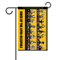 Kings of the Afro Diaspora Flags (3 Sizes) 35" x 59"/ 28" x 40"/  16" x 30" Afro Unidad