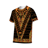 Freedomshiki of Afro Unidad Dashiki with 250 Rebellion Kente Shirt