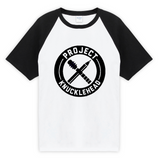 Black Sleeve Ringer Jersey Shirt