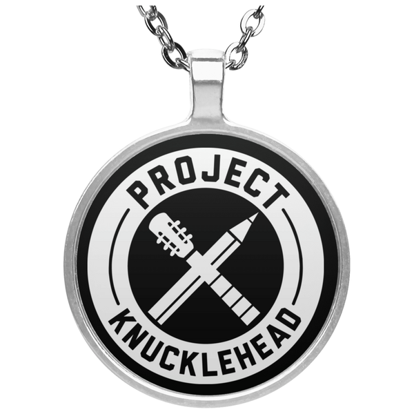 Silver  KnuckleHead Necklace 20 in Chain