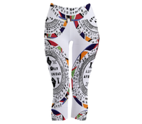 Afro Unidad Yoga Pants Leggings High Waist Stretch