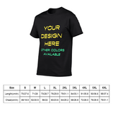 Custom T-Shirt Front and Back Print Direct-to-Garment Color