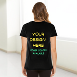 Custom T-Shirt Front and Back Print Direct-to-Garment Color