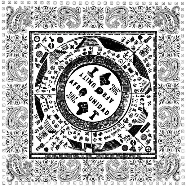 Bandana Afro Unidad Flag 22 x 22
