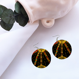 Free The Youth Round Dangle Earrings