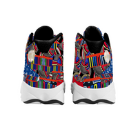 Afro Unidad Panama Sneakers Jordan 13 Style Shoes