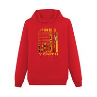 Free The Youth Hoodie Sweatshirt w/ KnuckleHead Fist Back