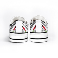 Afro Unidad Shoes Low Top Canvas Sneakers Chucks Style