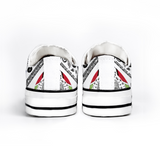 Afro Unidad Shoes Low Top Canvas Sneakers Chucks Style