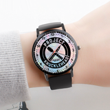 KnuckleHead Watch 10-Year AnniversaryvBlack Plastic Quartz