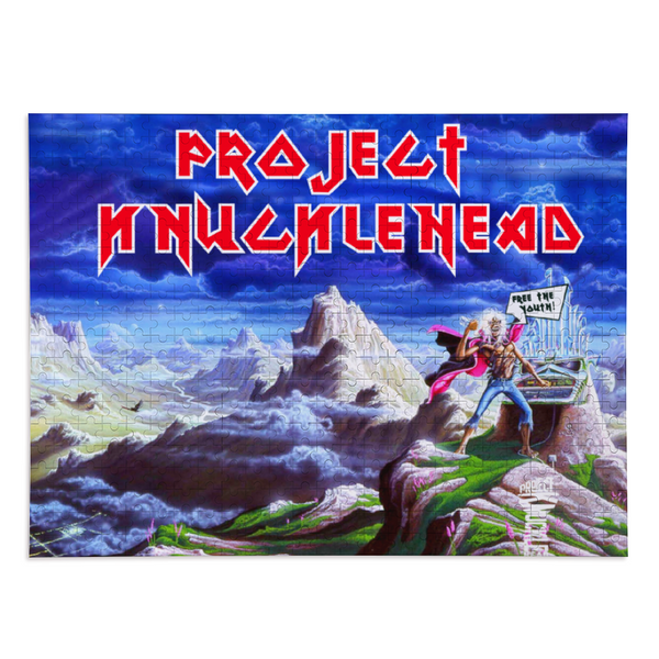 Jigsaw Puzzle 500 Pieces Wooden KnuckleHead Maiden