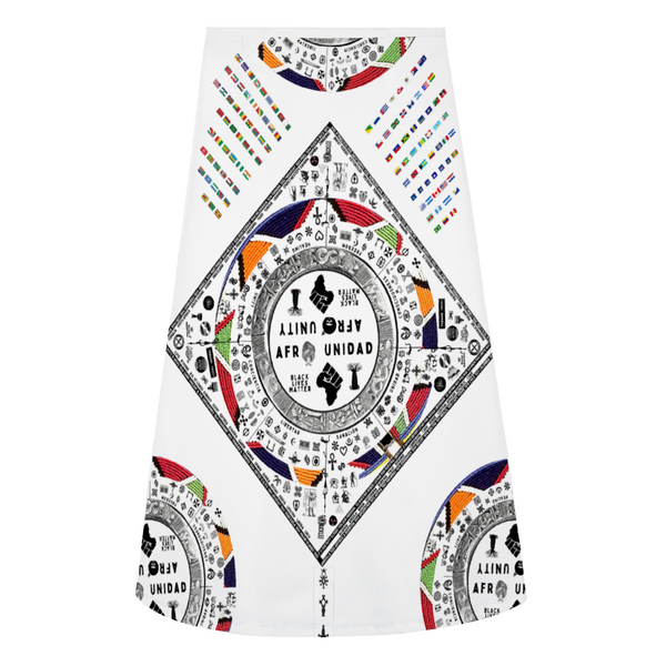 High-waisted Skirt Afro Unidad